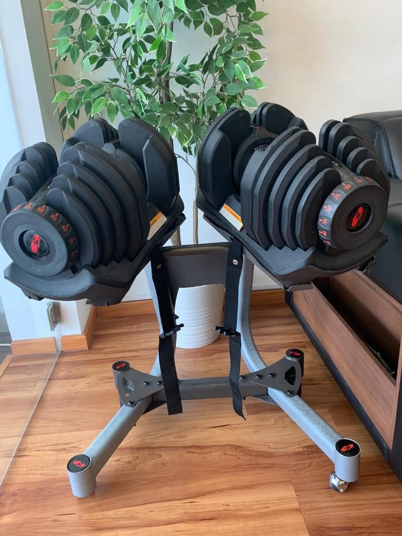 Bowflex dumbbells 1090 stand hot sale