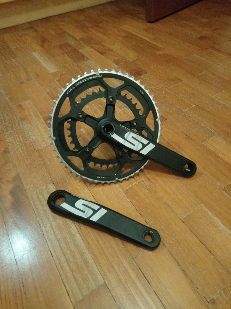 Cannondale SI semi compact crankset 165mm 52 36 Sports Equipment