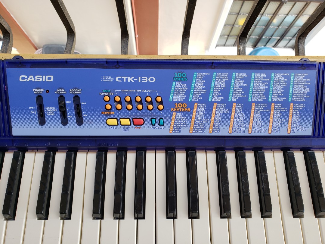 Casio CTK-130 piano keyboard pre owned