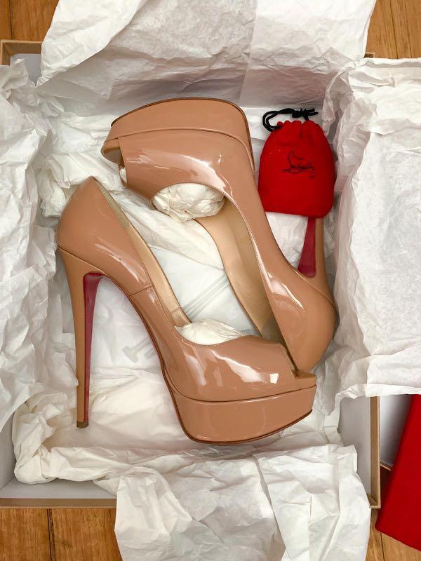 louboutin lady peep 150mm