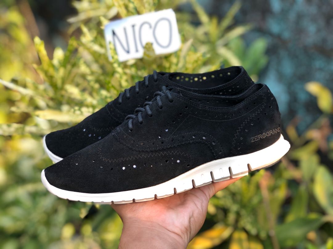 Cole haan zerogrand black suede clearance