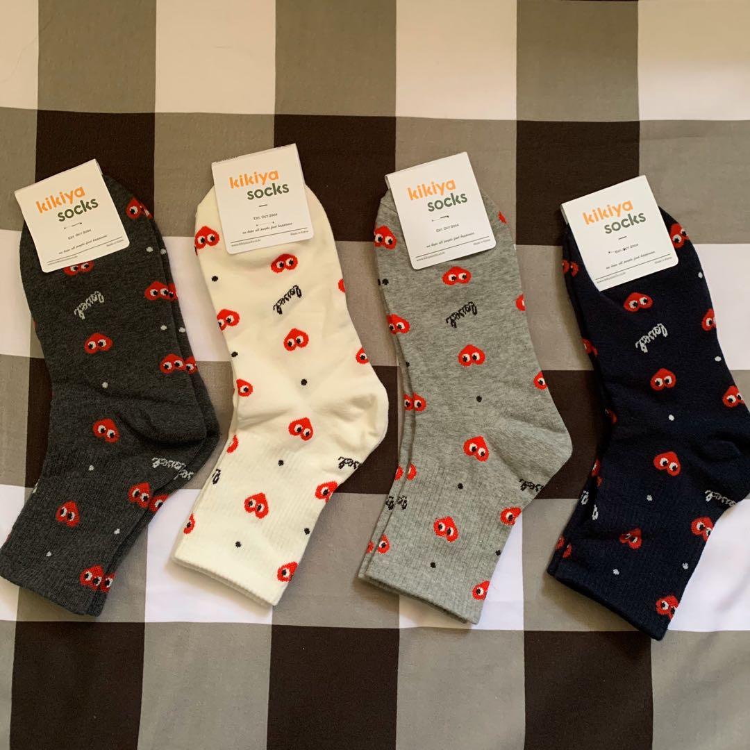 comme des garcons socks heart