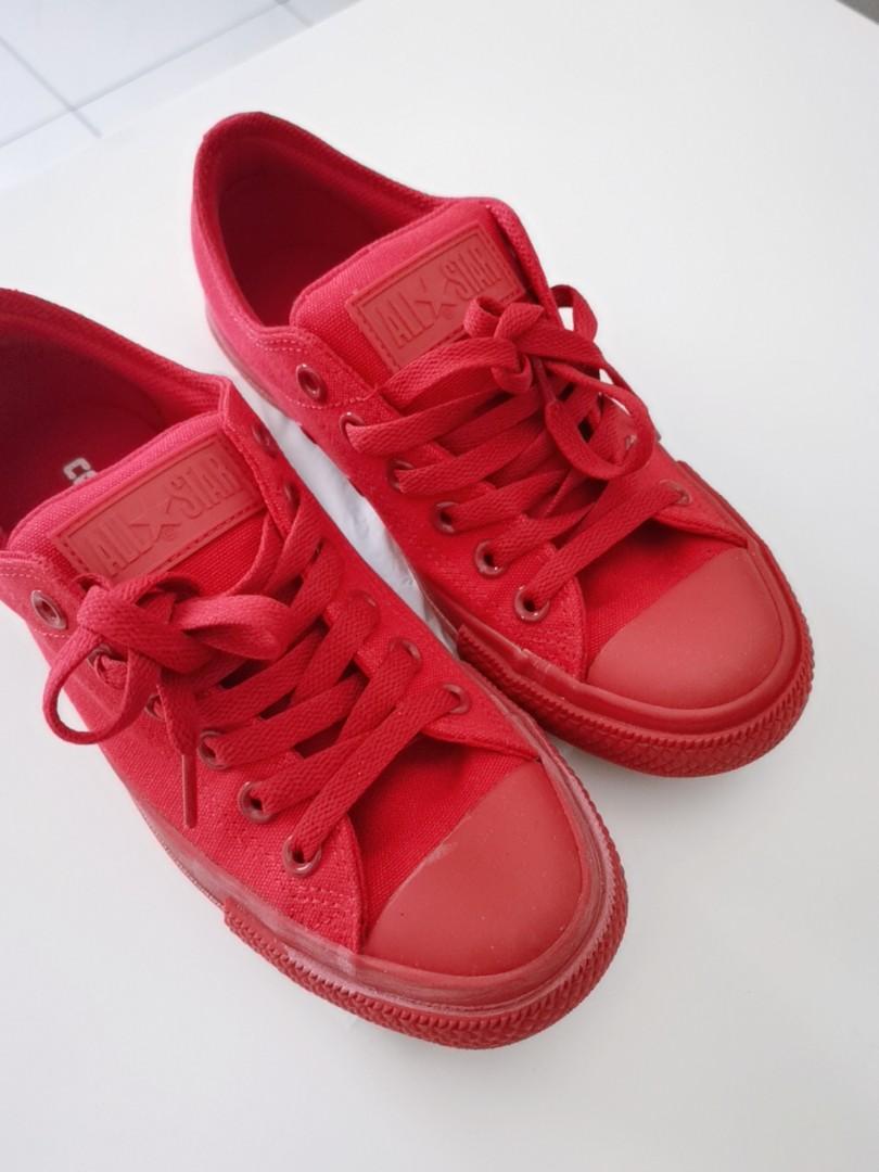 pink monochrome converse