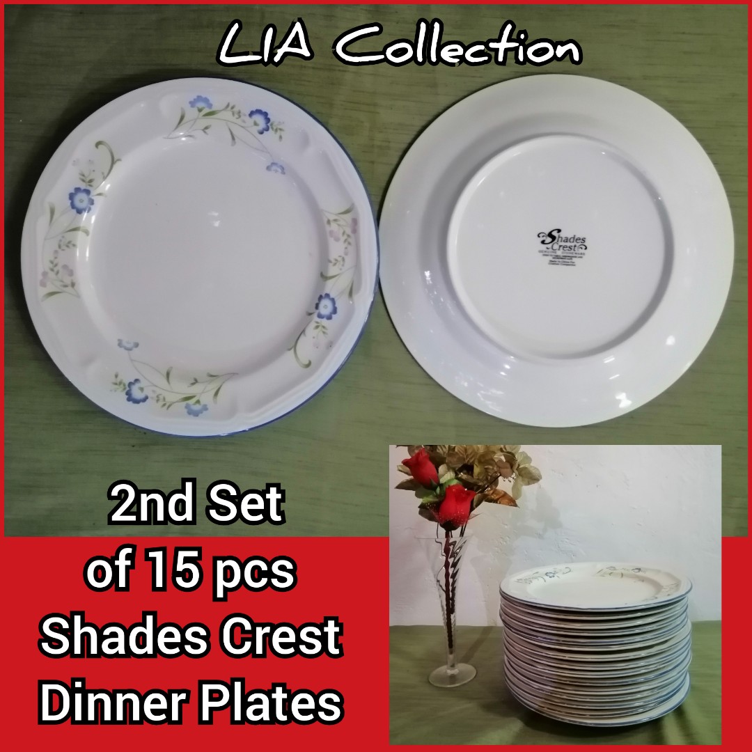 Dinnerware Shades Crest Genuine Stoneware by Citation Companies
