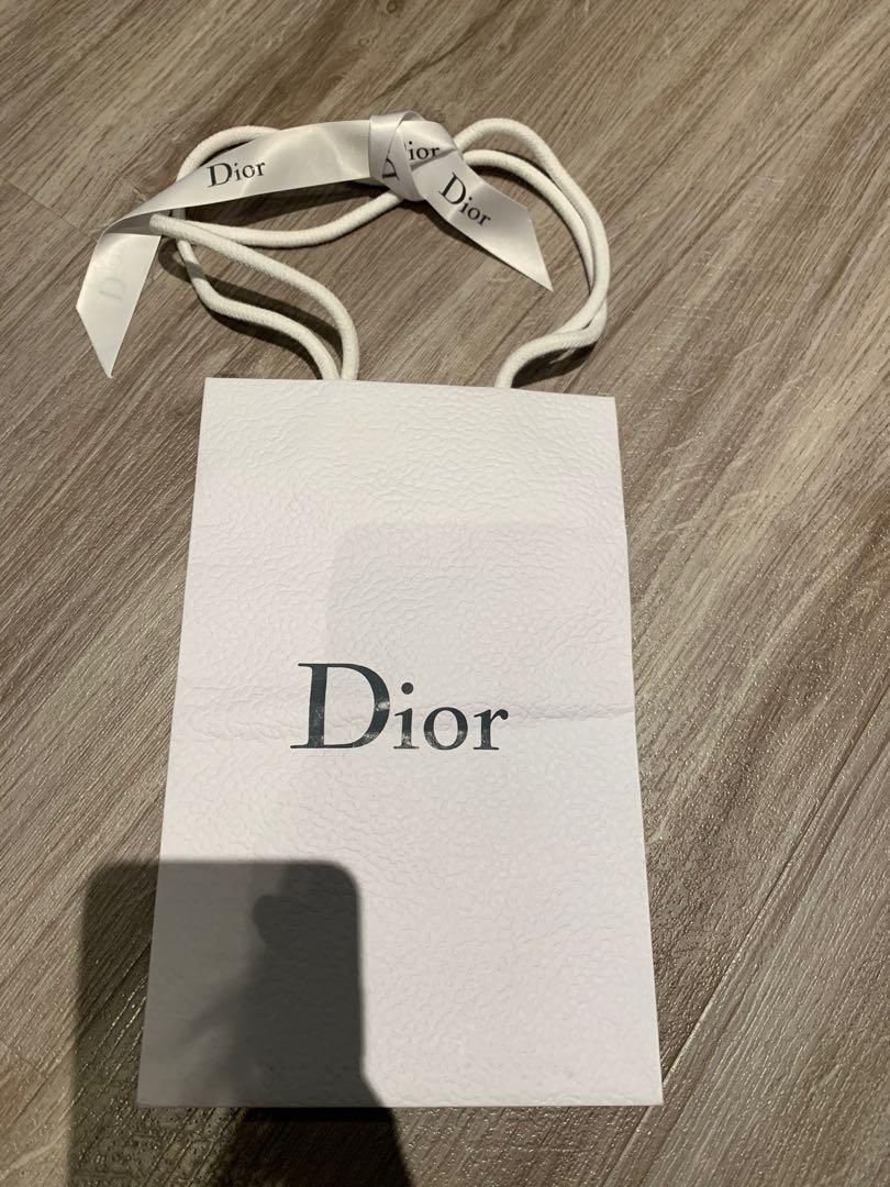 Dior Paper Bag Ribbon Authentic Luxury Bags Wallets