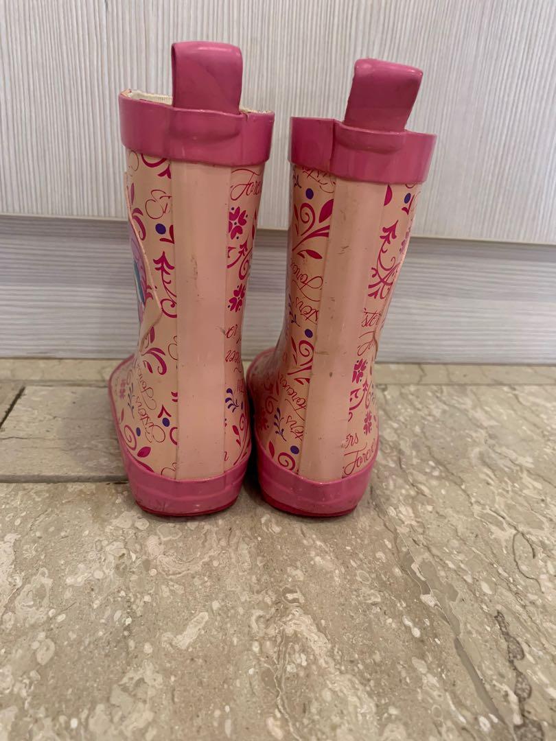 Frozen rain on sale boots disney store