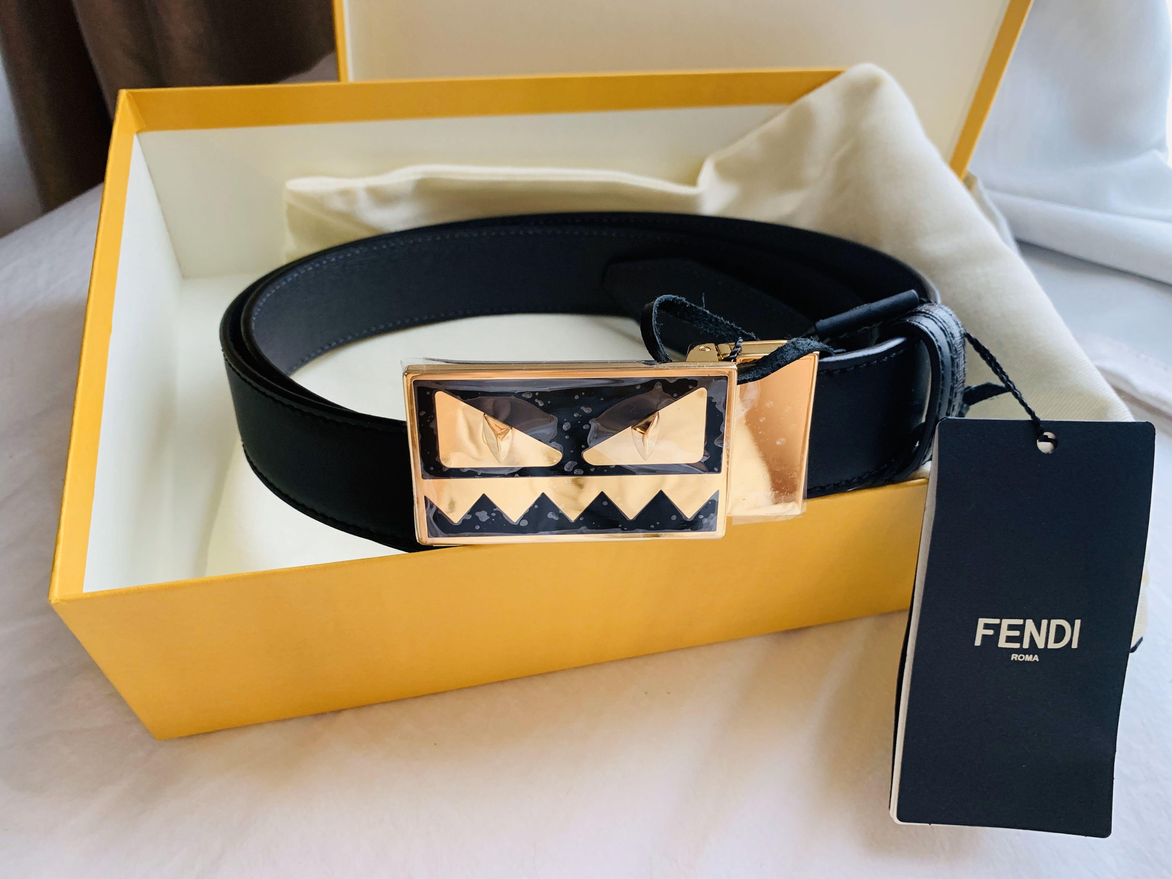 fendi bag bugs belt