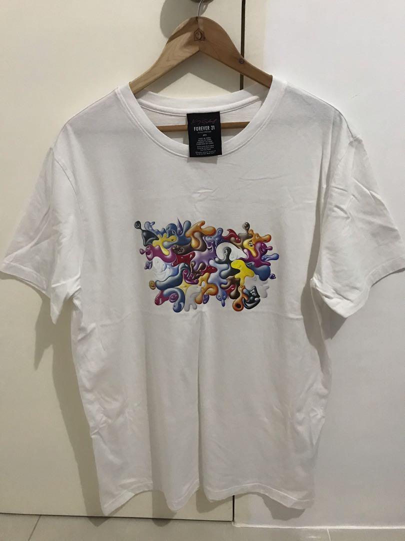 Forever 21 Men White Shirt Men S Fashion Clothes Tops On Carousell