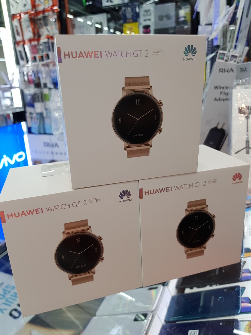 Huawei Watch Gt2 42mm elegant edition, Mobile Phones \u0026 Gadgets, Wearables \u0026  Smart Watches on Carousell