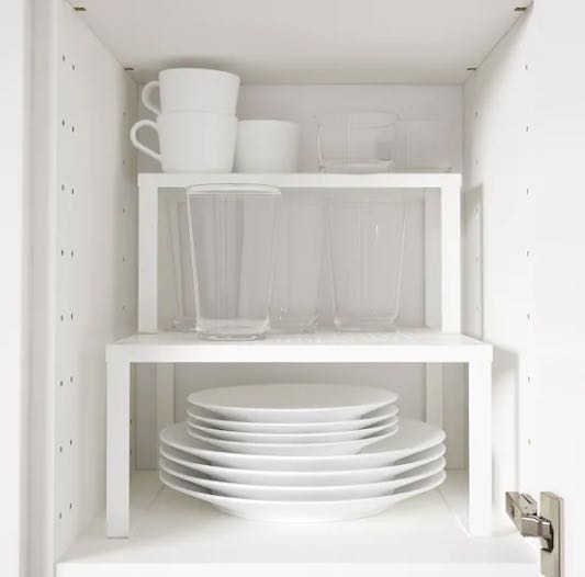 IKEA VARIERA Big Shelf insert, white, kitchen organizer