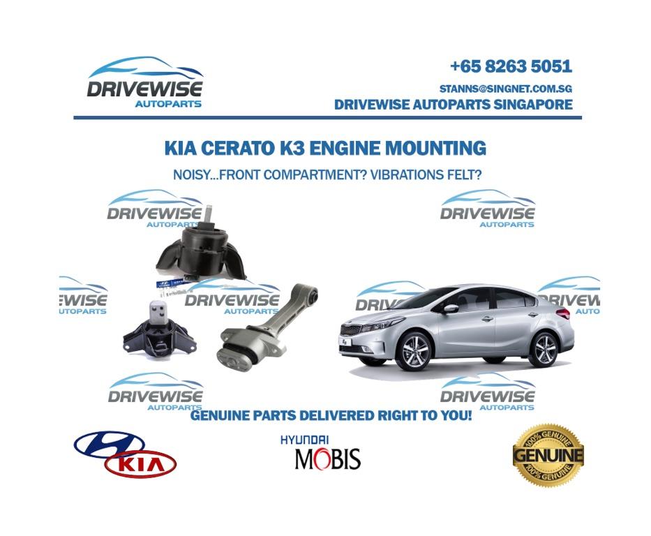 KIA CERATO K3 ENGINE MOUNTING SET (GENUINE PARTS), Car Accessories