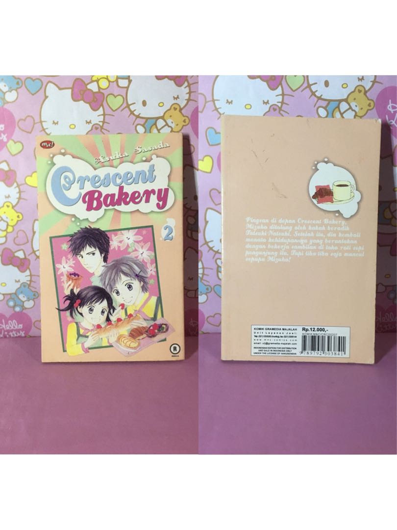 Komik Crescent Bakery 2 Asuka Sasada Buku Alat Tulis Komik Dan Manga Di Carousell