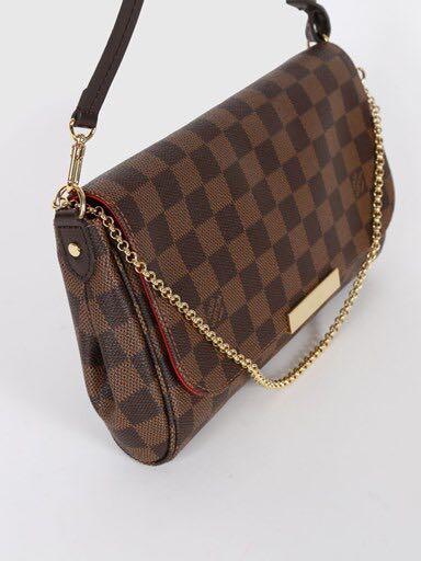 Louis Vuitton Favorite MM Damier Bag with LV CODE, Luxury, Bags