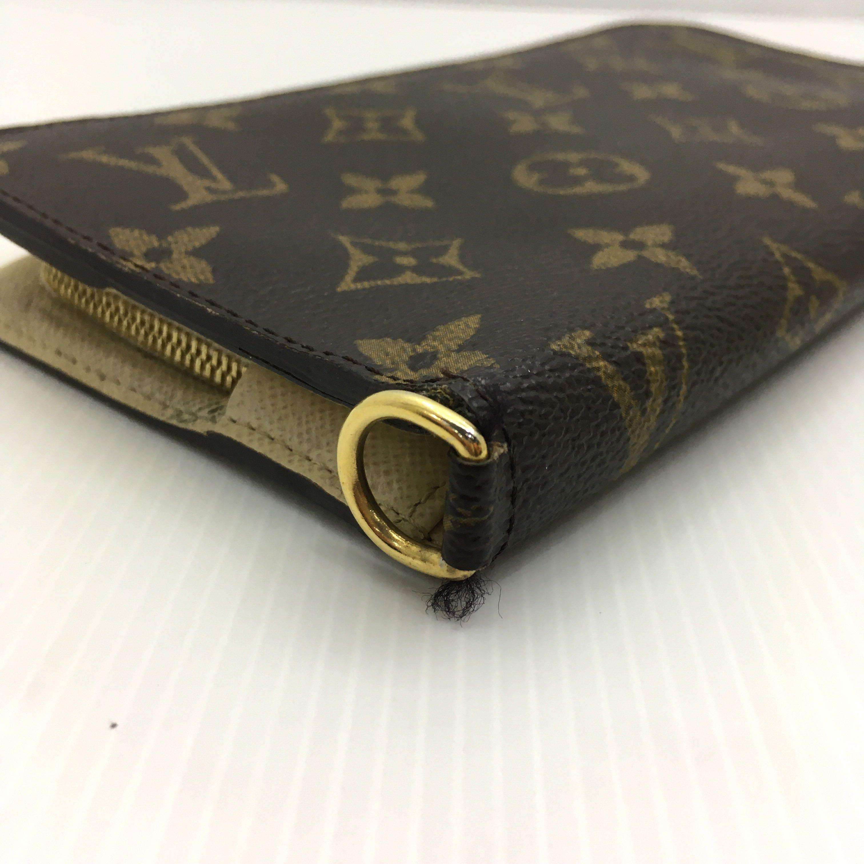 Auth Louis Vuitton Monogram Portofeuil Ansolit M66563 Long Wallet