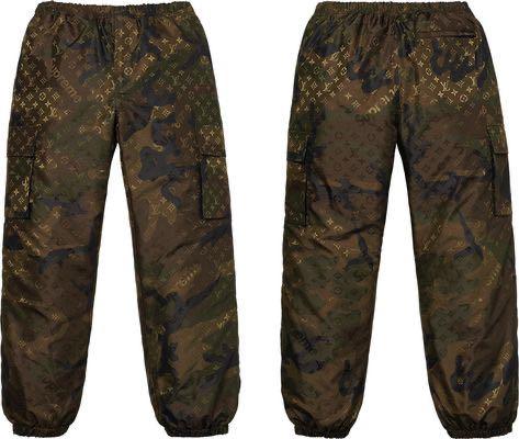 The pants camo Louis Vuitton X Supreme of Sirap on Instagram