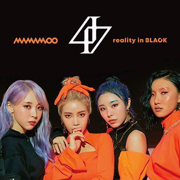 MAMAMOO reality in BLACK Japanese Edition 日本初回限定A版CD +