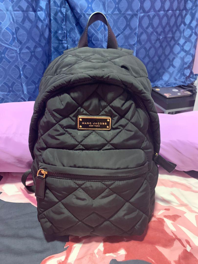 marc jacobs nylon quilted backpack