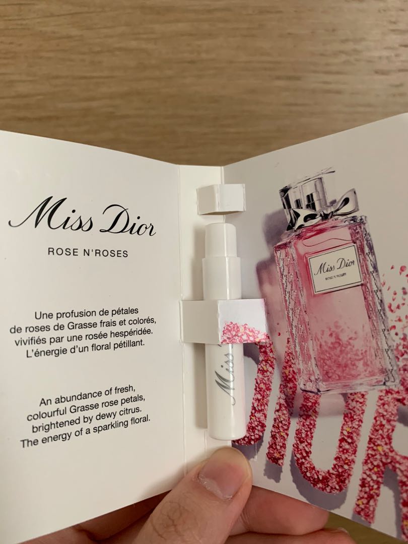 Miss Dior Rose N Roses Free Sample 2024 favors