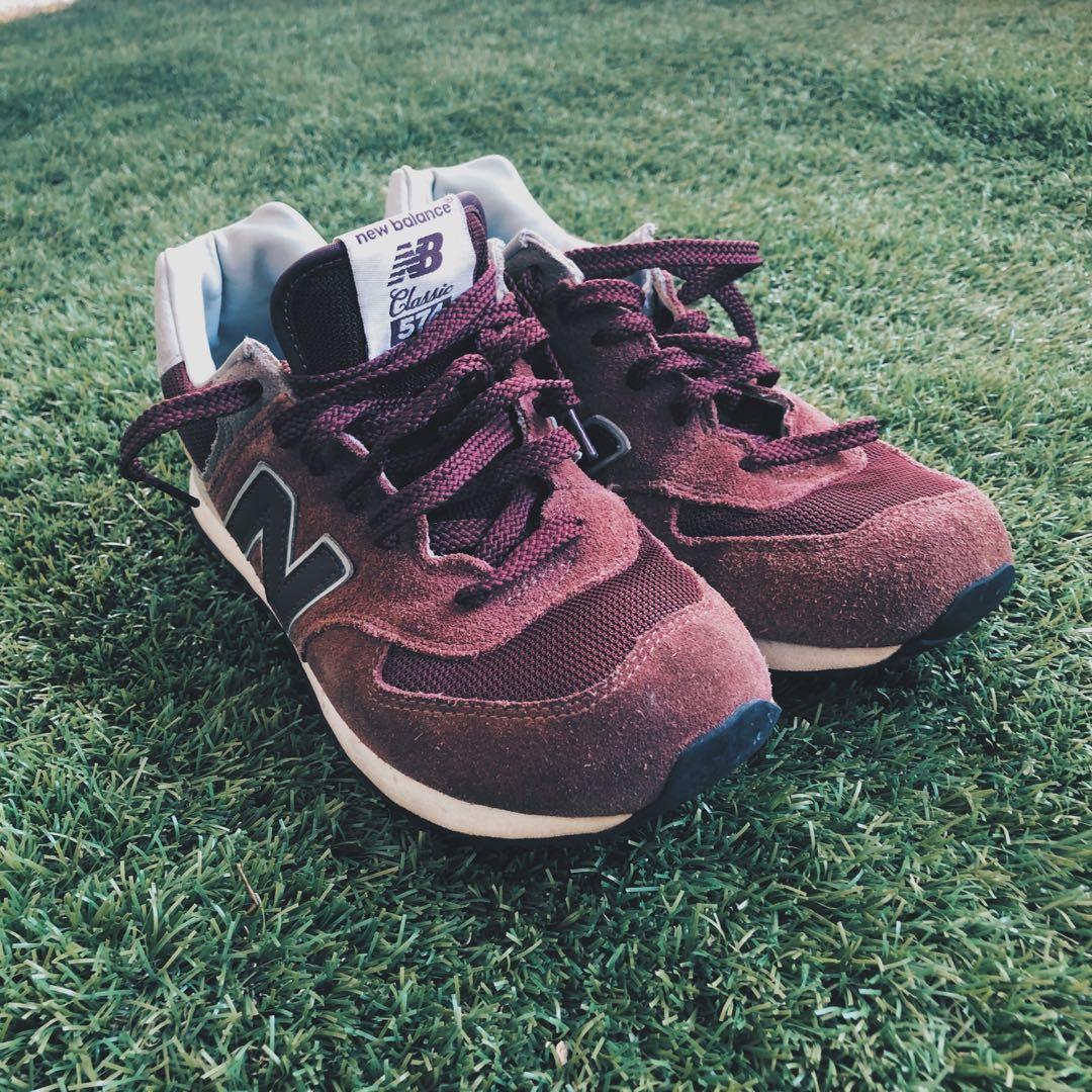 New balance 547 burgundy best sale
