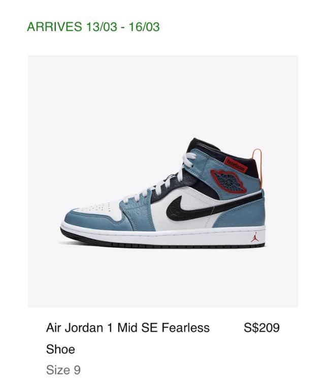 Nike air jordan 1 mid se fearless facetasm shop