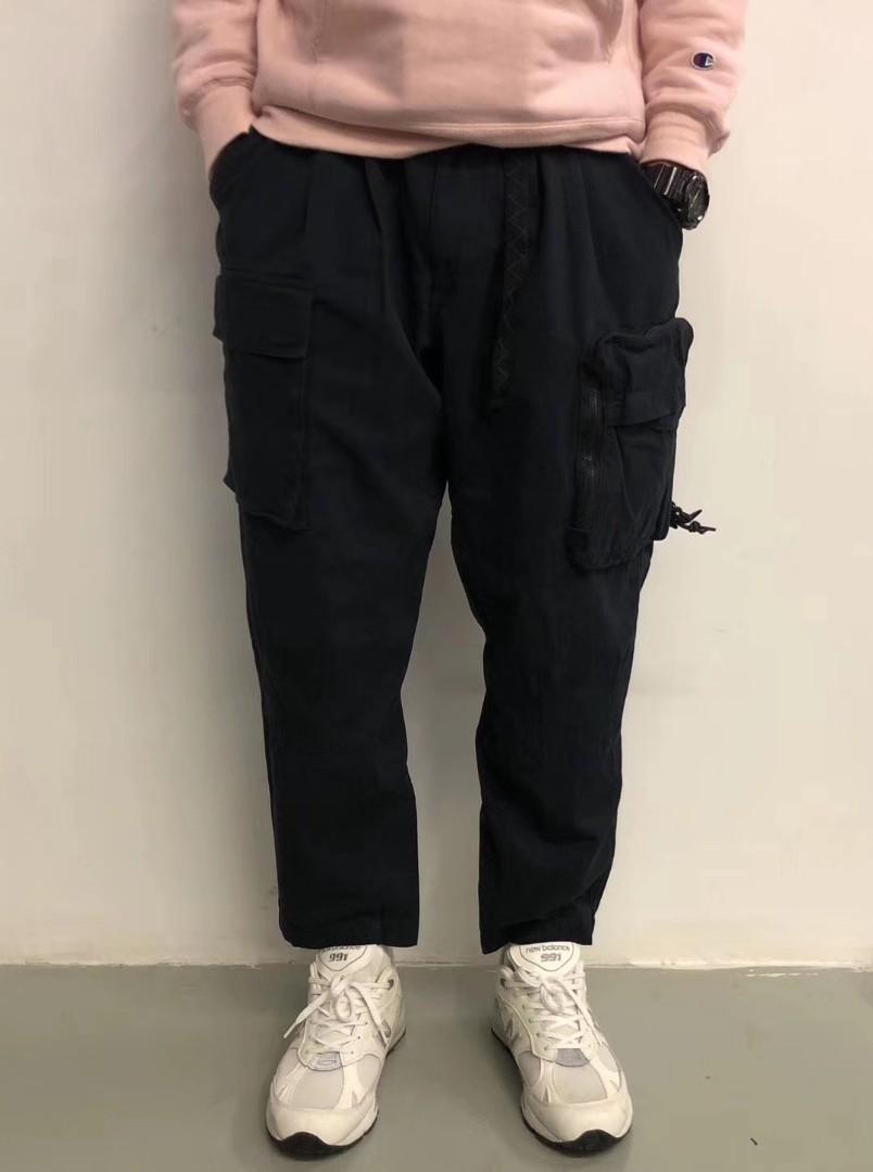 NIKE LAB ACG 2019AW Woven Cargo Pants #CD7647-010 black, 男裝, 褲 