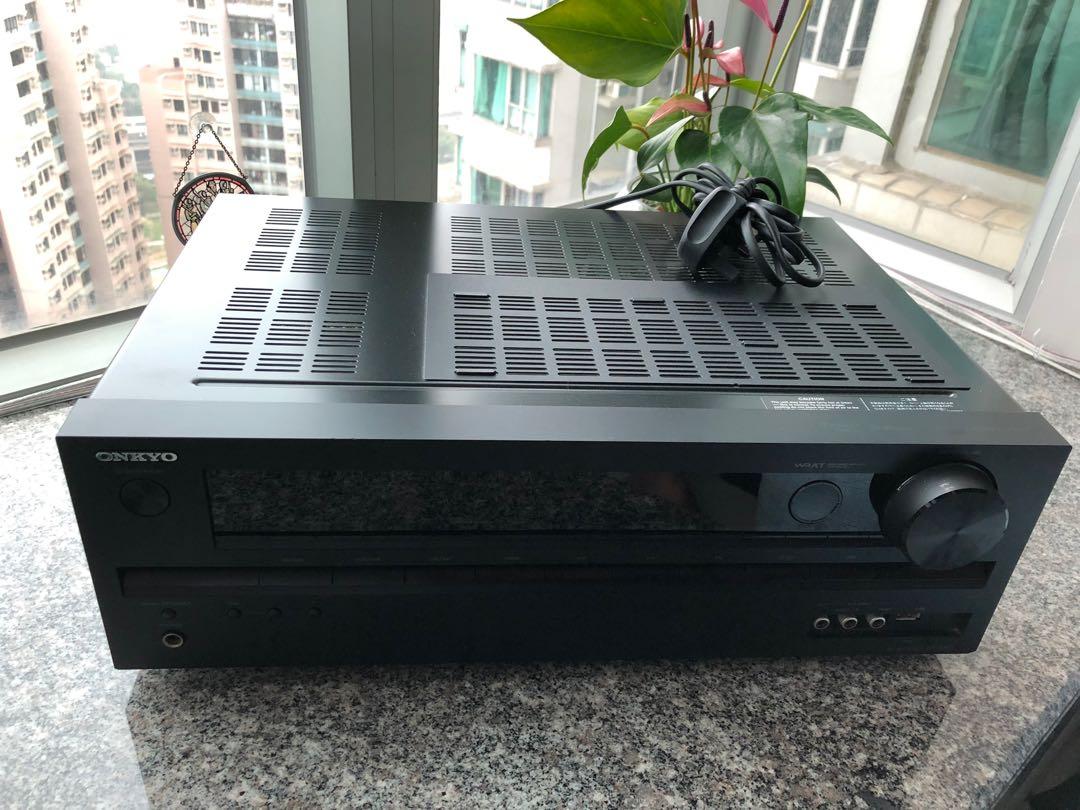 Onkyo HTR391 AV receiver 擴音機, 音響器材, 可攜式音響設備 Carousell