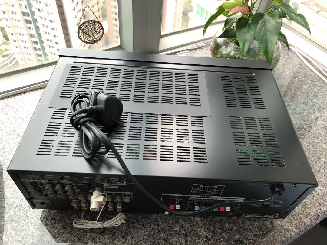 Onkyo HTR391 AV receiver 擴音機, 音響器材, 可攜式音響設備 Carousell