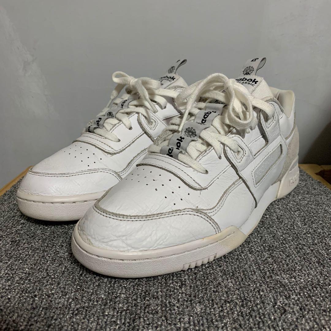 Reebok Workout Plus IT White Skull Grey Black Size US 9.5 Men s Fashion Footwear Sneakers on Carousell