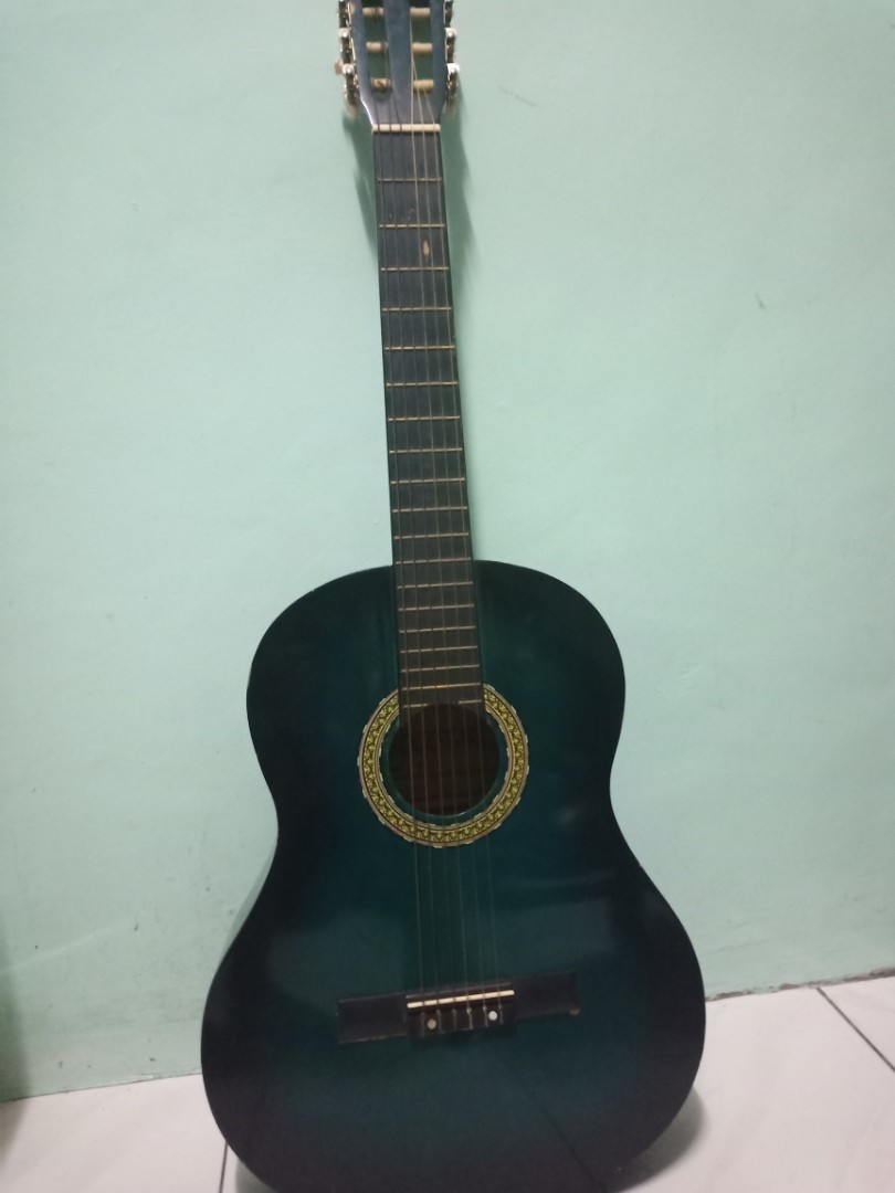 Rockstar acoustic guitar Hobbies Toys Music Media CDs