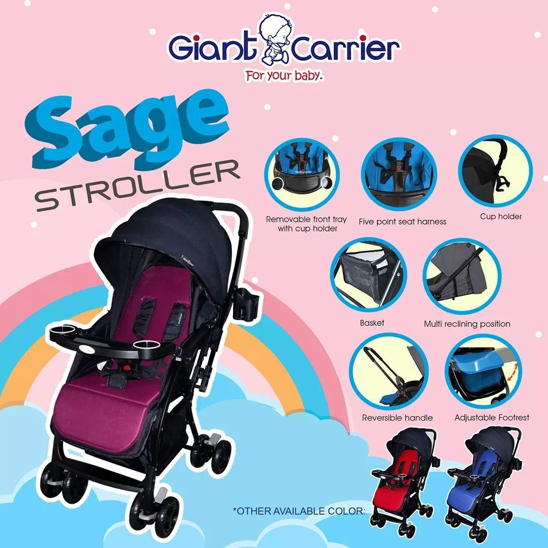 giant carrier sage stroller