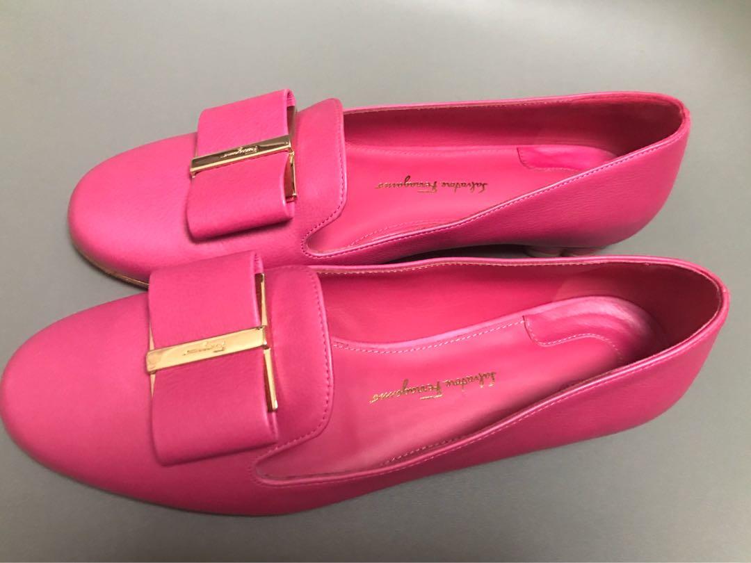 hot pink flats for women