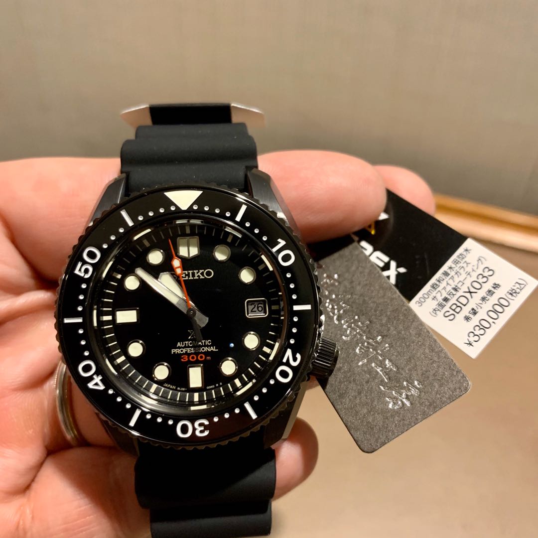 Seiko Prospex Black Series Limited Edition SBDX033 (SLA035J1), Mobile  Phones & Gadgets, Wearables & Smart Watches on Carousell