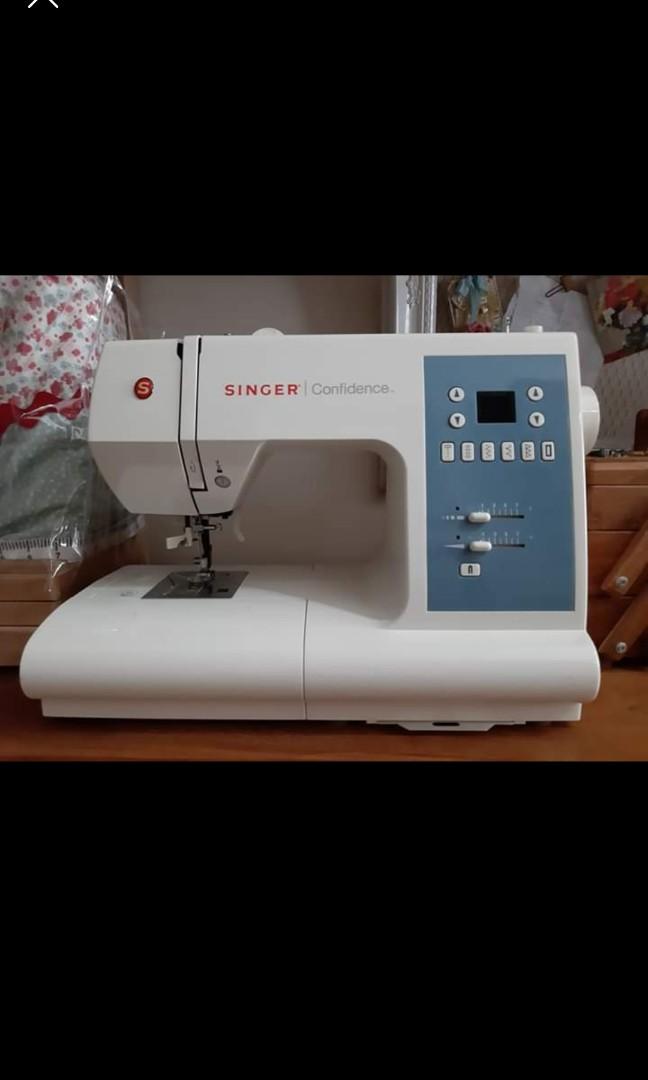 Sewing Machine (Category: Washing Machines and Dryers) located in Kuala Lumpur. Submitted by blossominch (Listing ID 282801047, Image 1). Description: Singer Confidence hardly used and have been kept nicely, still in a good condition and a keeper I must say..
