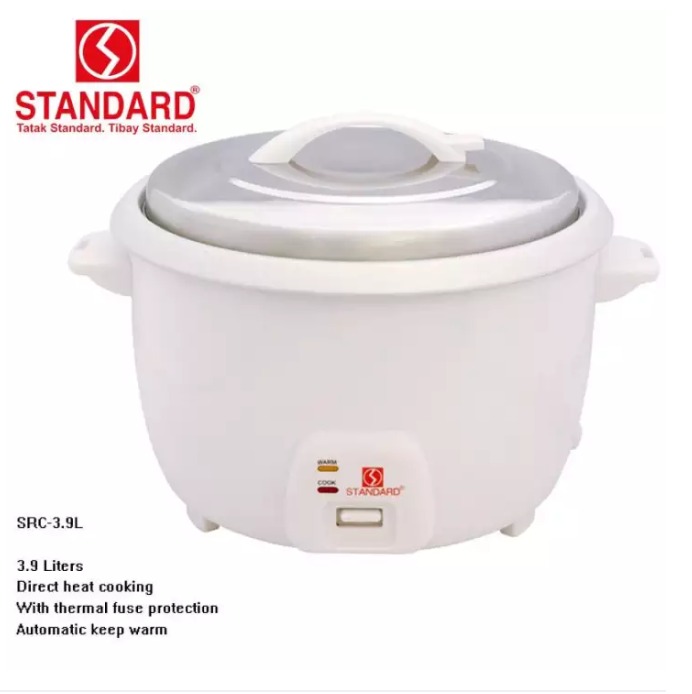 STANDARD SRC-3.9L 20 Cups Rice Cooker 3.9 Liters, Furniture & Home ...