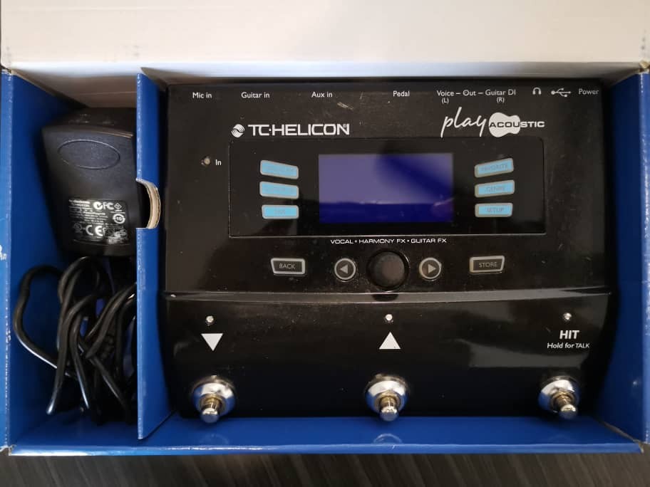 TC Helicon VoiceLive Play Acoustic Vocal and Guitar Effects Pedal