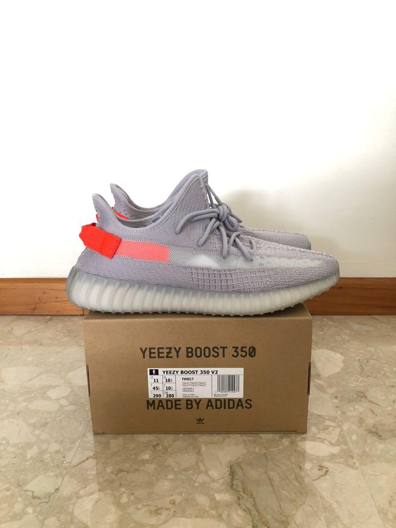 yeezy 350 v2 blue tint glasses