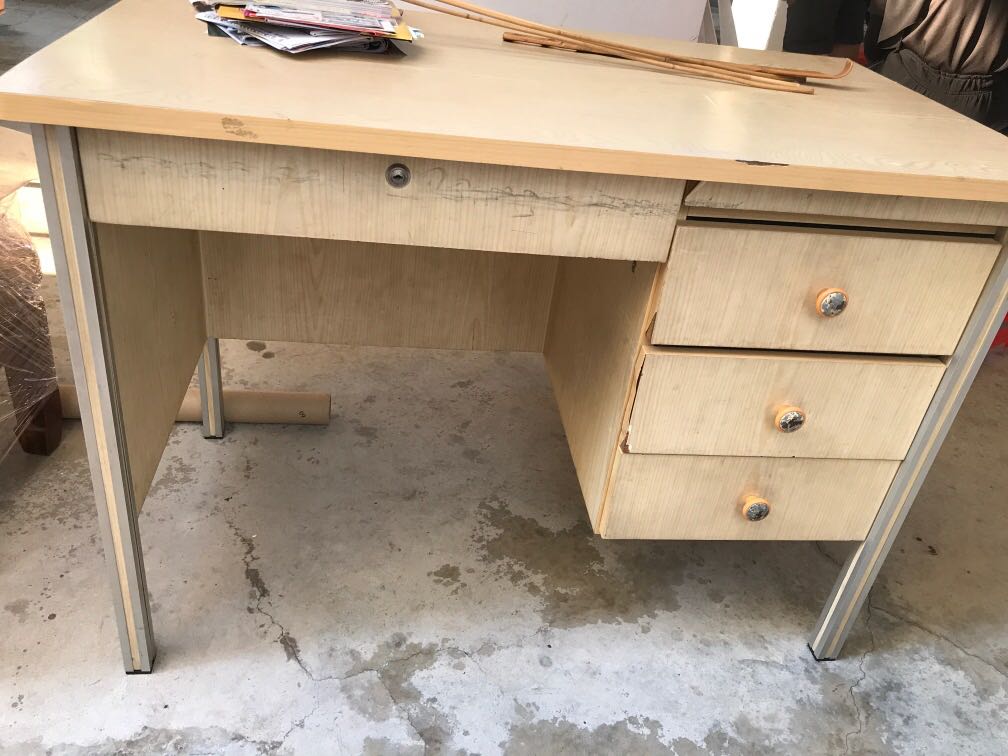 Used study table, Furniture & Home Living, Furniture, Tables & Sets on ...