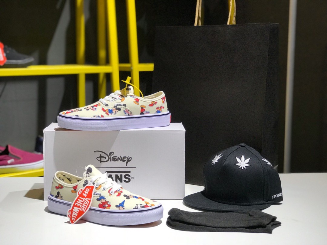 Vans Authentic Mickey Mouse Men s Fashion Footwear Dress shoes