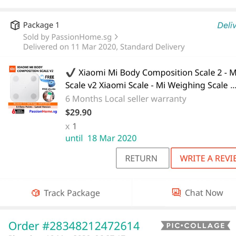 Xiaomi weighing scale, Mobile Phones & Gadgets, Wearables & Smart