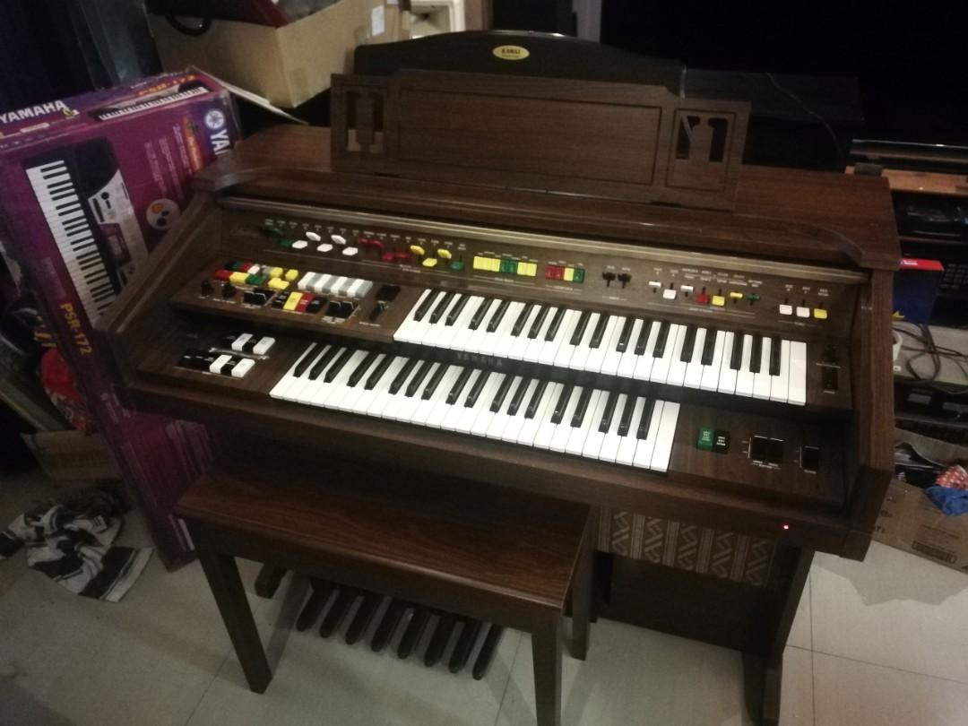 Yamaha Electone C-400 Dual Layer Organ, Hobbies & Toys, Music & Media ...