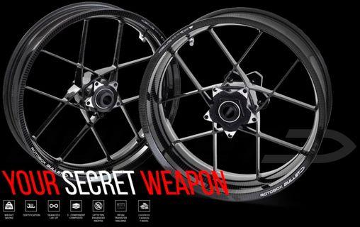 Rotobox bullet carbon wheels ducati 1098 848 1198 multistrada monster 821 1200 hypermotard panigale 1199 1299 v4 bmw hp4 s1000rr s1000r aprilia rsv4 tuono yamaha r1 r6 mt10 mt09 xsr kawasaki z800 zx10r ktm superduke 1290 mv agusta f4 f3