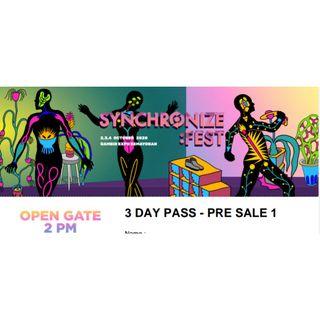 Synchronize Festival 2020 3 Days Pass