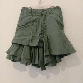 Junya Watanabe Green Skirt