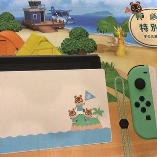 Switch 動物之森 特別版 香港行貨