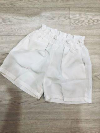 White Shorts