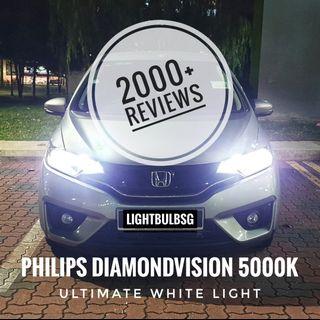⭐5000+ reviews. Honda Jazz/ Fit on H4 philips diamondvision white car headlight bulb + installation. Fit all other makes as well. VW. Suzuki. Toyota. BMW. Audi. Volvo. Kia. Hyundai
