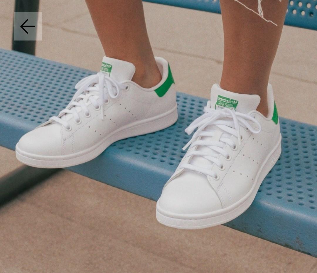 Adidas Stan Smith Green Women UK 6.5 New, Women's Fashion, Shoes, Sneakers  on Carousell