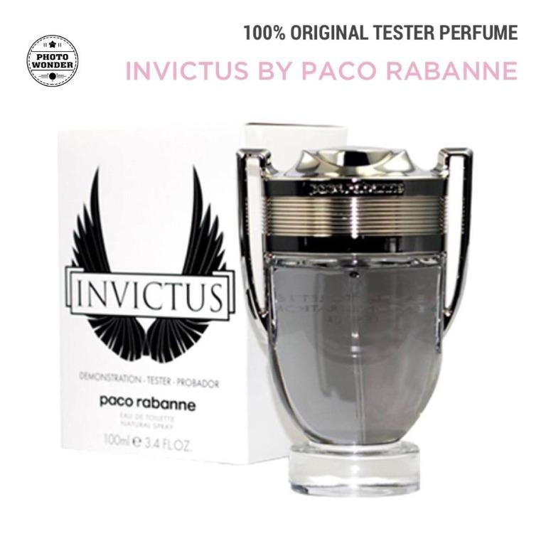 Authentic Invictus By Paco Rabanne Tester Perfume Electronics Computers Desktops On Carousell