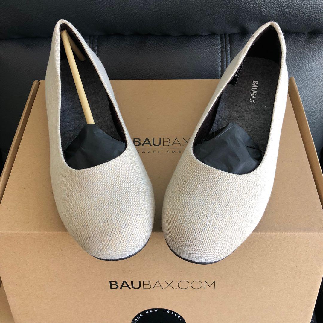 Baubax Travel Shoes in Beige Dressy Flats Women s Fashion Footwear Flats on Carousell