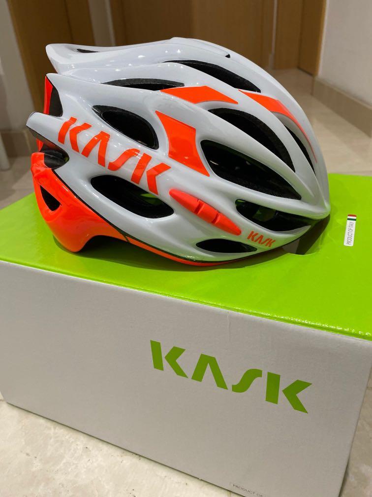 kask mojito white orange